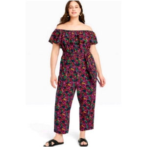 Ava & Viv Floral Jumpsuit X